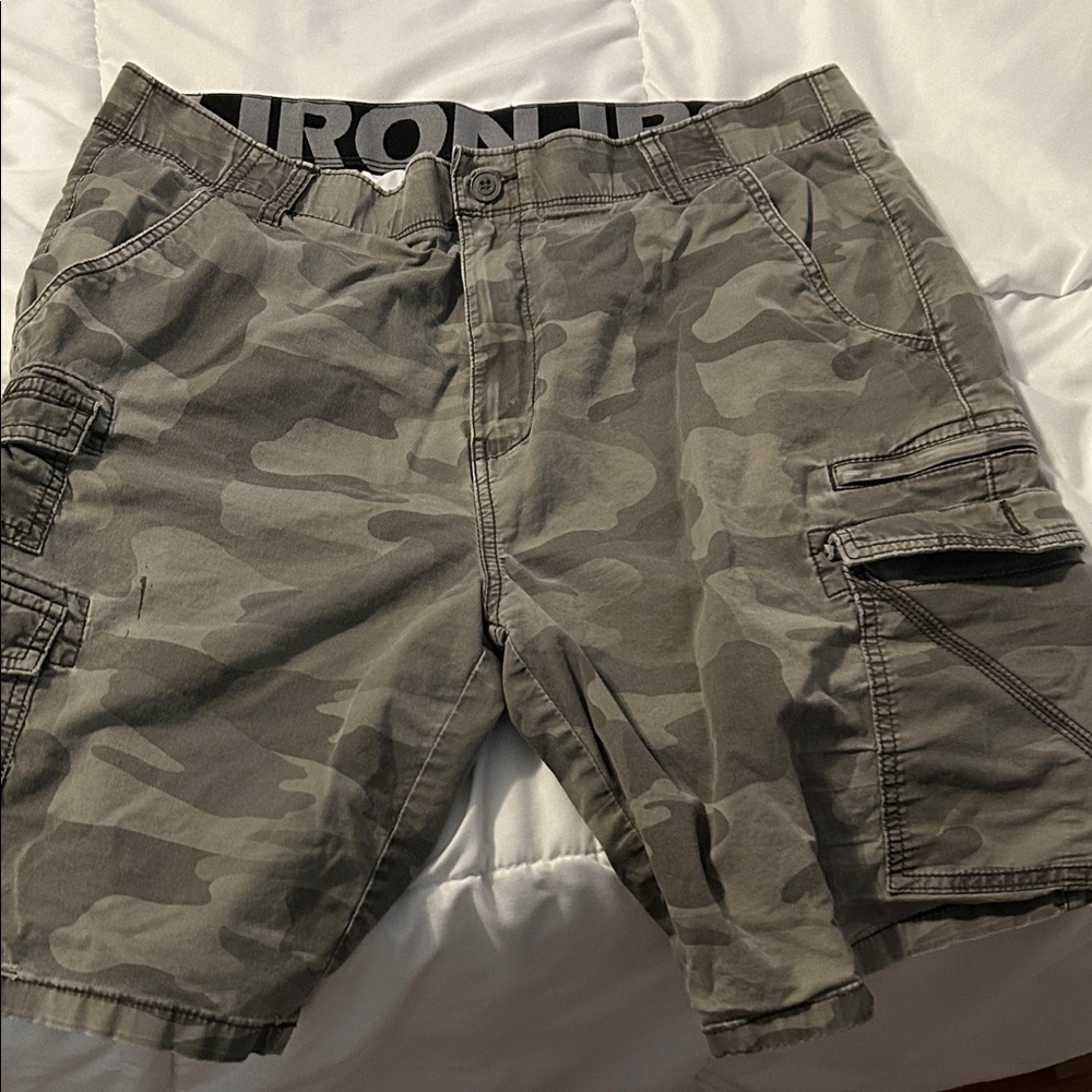 IRO Men's Cargo Shorts - Camouflage